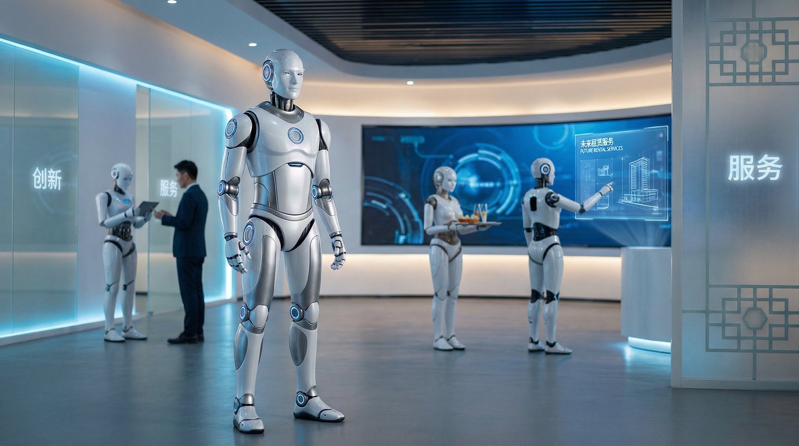 A Revolução dos Robôs de Aluguel: O Futuro Chegou e Você Pode Alugar um Humanoide por um Dia