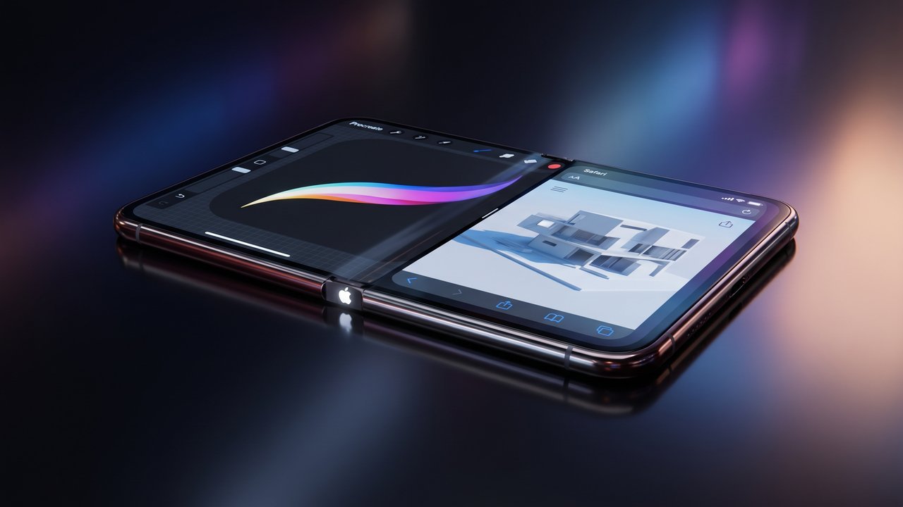 iPhone Ultra dobrável Apple 2026 - iPhone Fold conceito